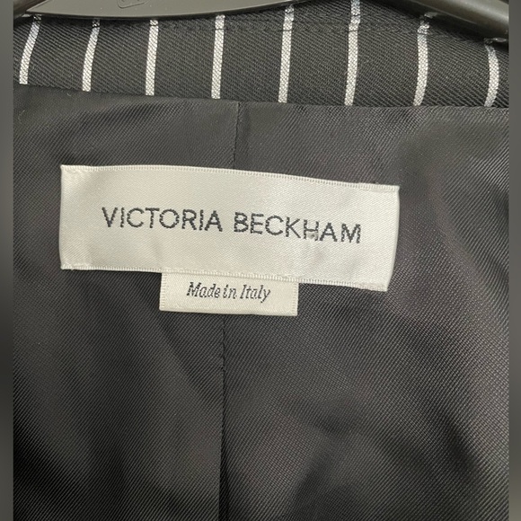 Victoria Beckham striped double breasted blazer - Picture 2 of 3